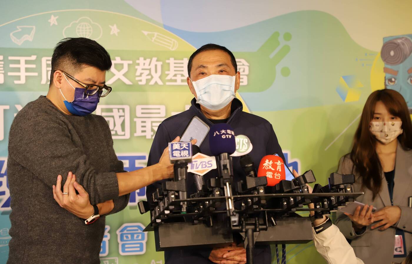 侯市長表示，《游於智》計畫未來將納入新北市國小資訊教育課程，提升學生的資訊能力與科技核心素養圖片