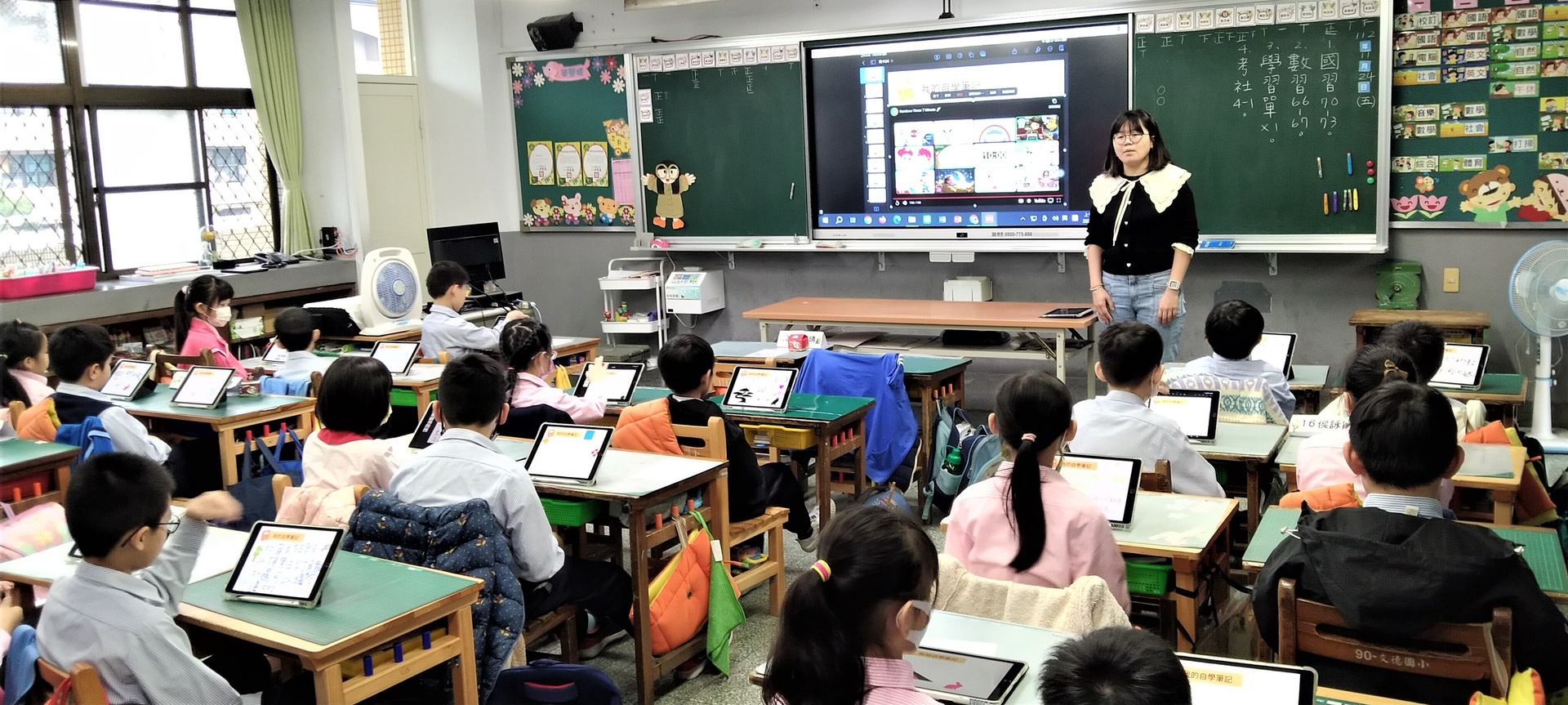 新北自主學習節文德國小分享數位課堂教學模式