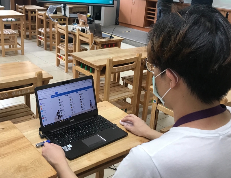 老師能運用積點趣教室設計教學活動，瞭解學生學習狀況來引導學生