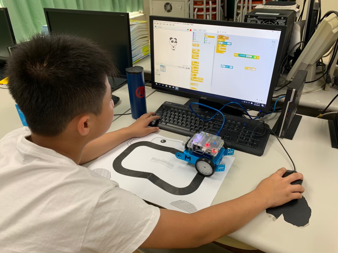 重陽國小公開課-mBot自走車2圖片