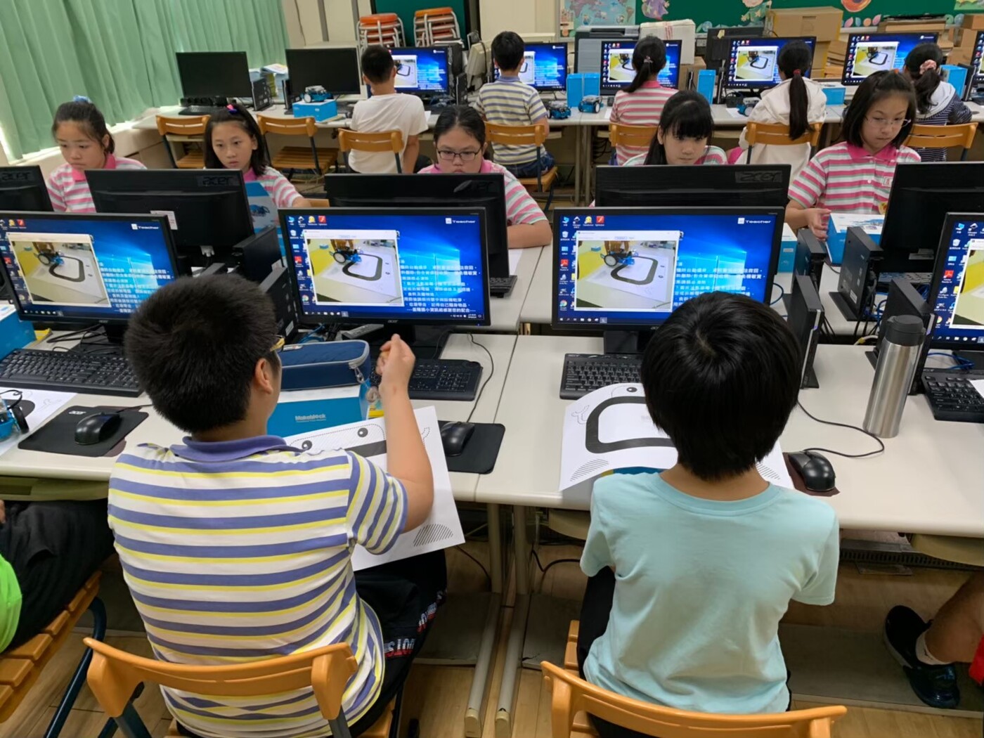 重陽國小公開課-mBot自走車4圖片