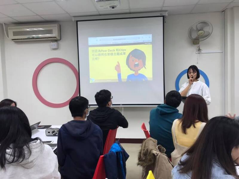 109學年度智慧教室研習-平板融入國文領域教學1091110圖片