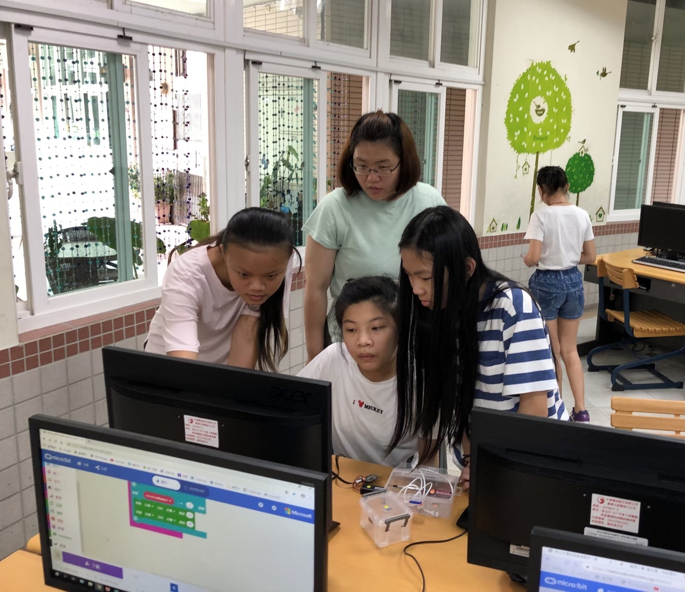 昌福國小公開課-micro:bit自走車1圖片