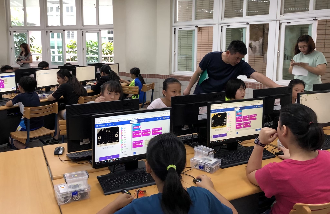 昌福國小公開課-micro:bit自走車6圖片