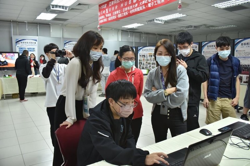 現場以動、靜態形式展現推動成果圖片